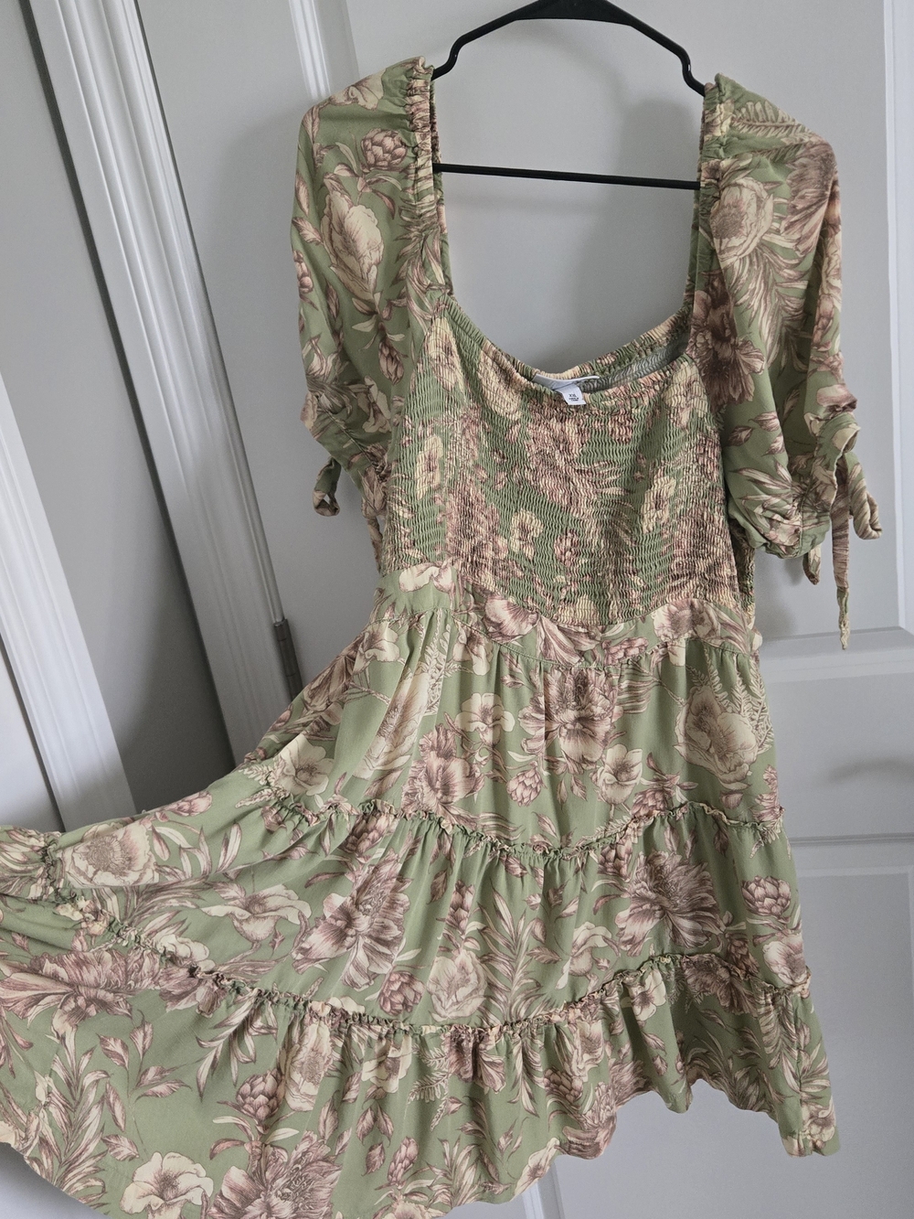 Agua Bendita x Target Green Floral Dress